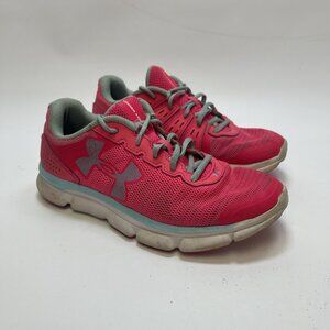 Under Armour Micro G Speed Swift Pink Running Training Shoes Women's Size 7 US